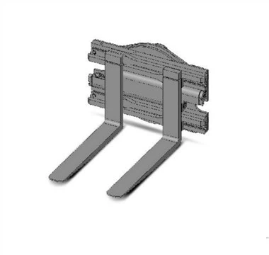 Clamp fforch cylchdro fforch godi